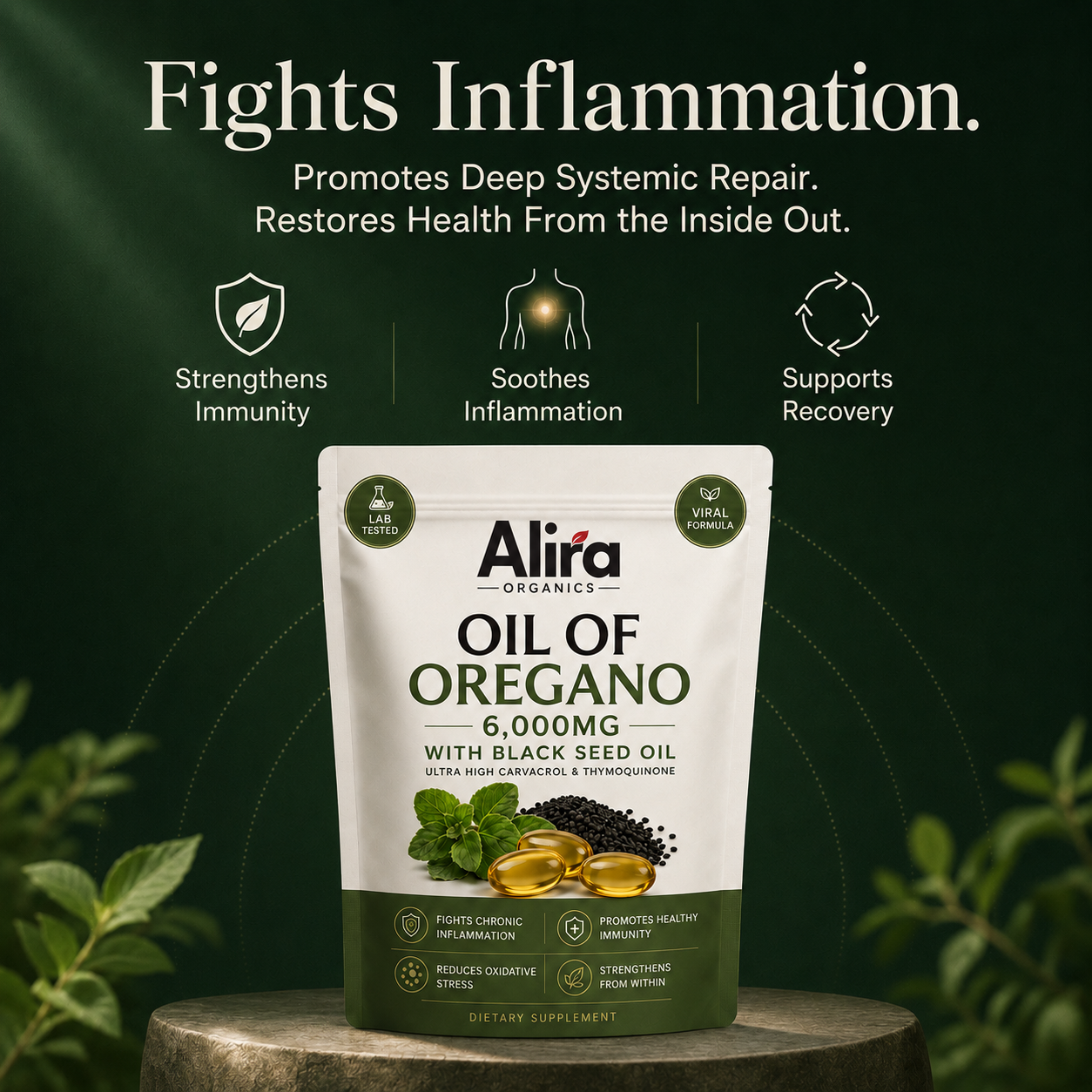 Alira OREGANO & BLACK SEED OIL