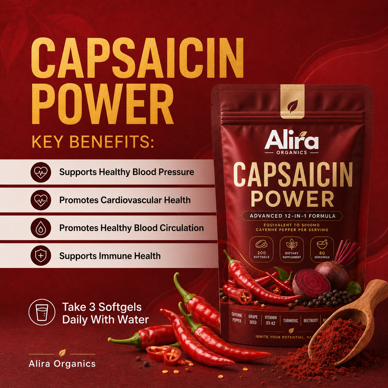 Cayenne Pepper Softgels