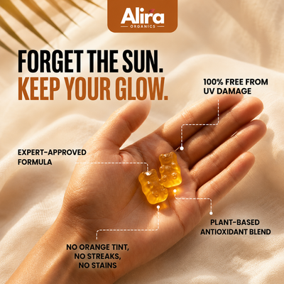 Natural Golden Tan Gummies